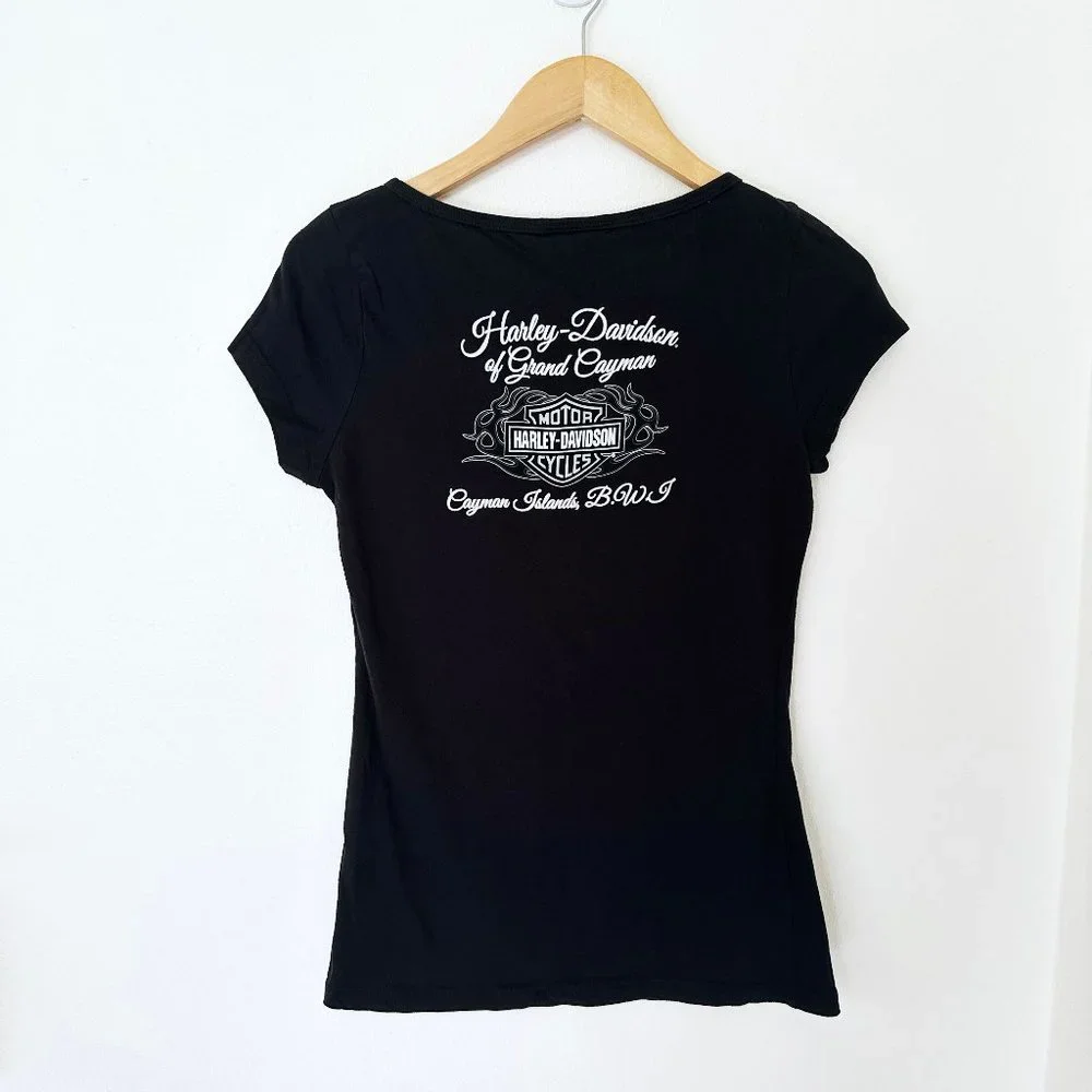 Harley Davidson - Black Graphic Shirt - Picture 2 of 3